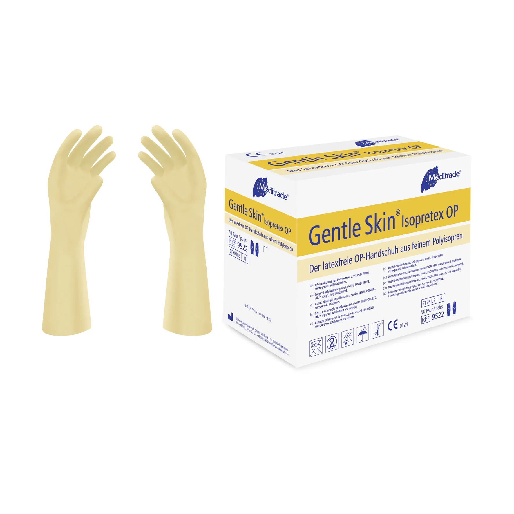 Gentle Skin® Isopretex® OP, Handschuh aus Polyisopren Gentle Skin® Isopretex® OP, Handschuh aus Polyisopren