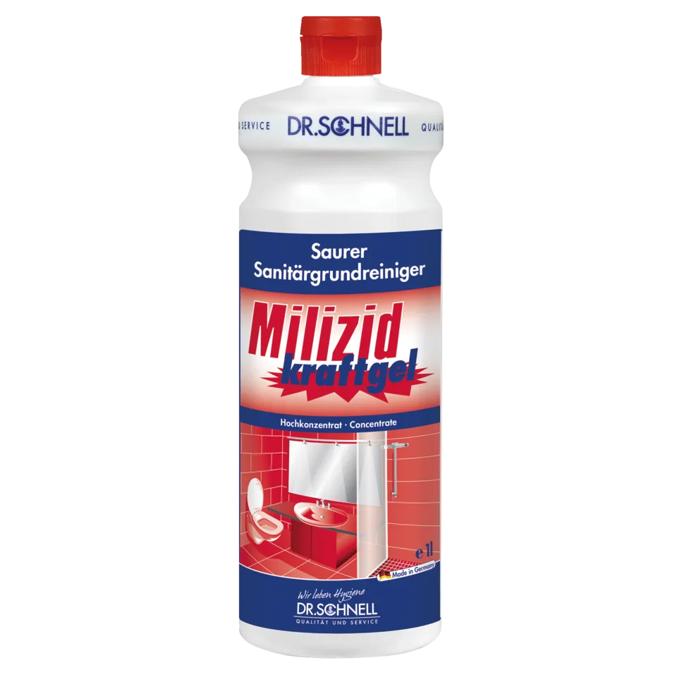 MILIZID KRAFTGEL Saurer Sanitärgrundreiniger MILIZID KRAFTGEL Saurer Sanitärgrundreiniger