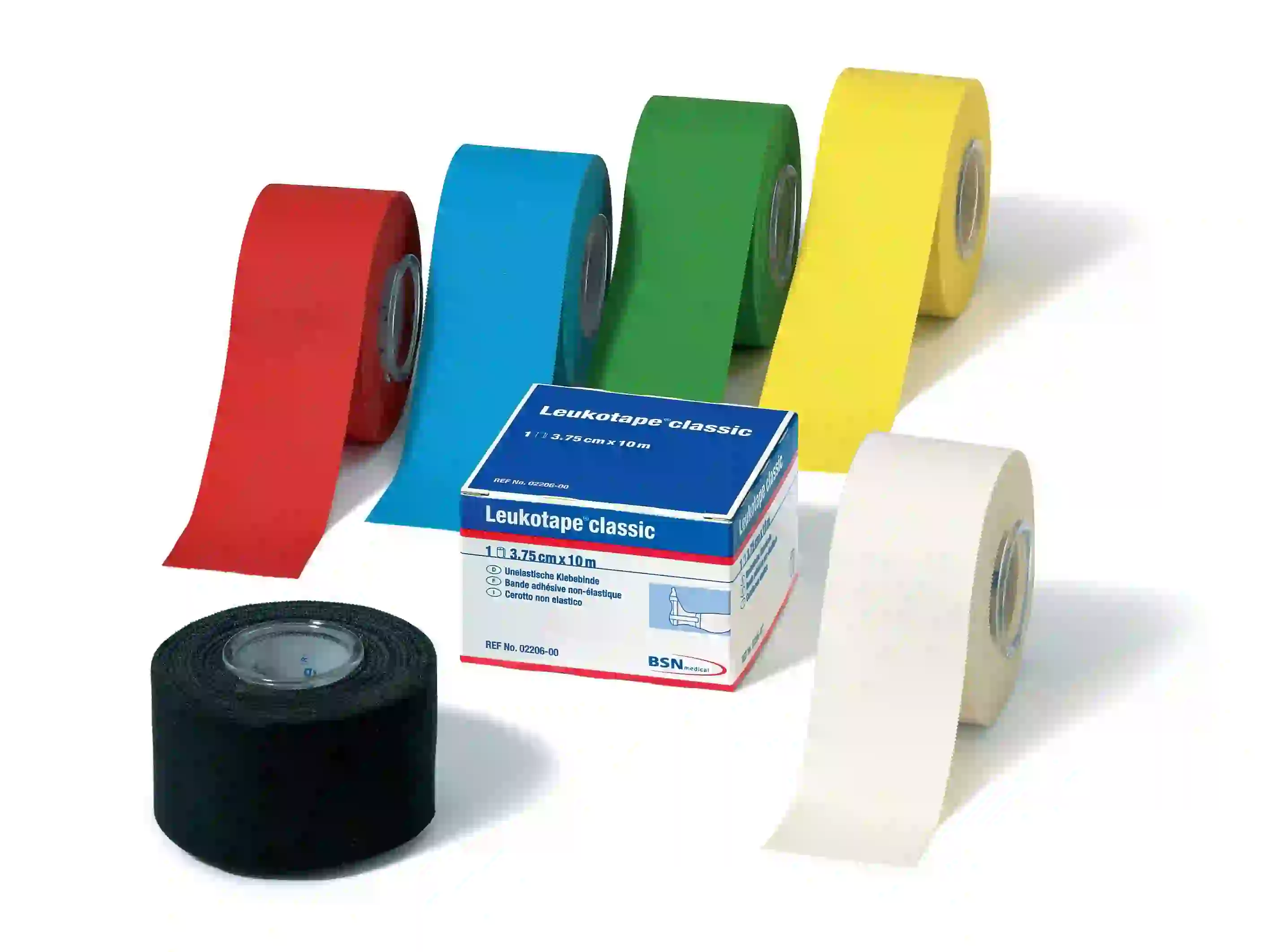 Leukotape® classic Phyiso Tape Fixiertape Grün 10 m x 3,75 cm Leukotape® classic Phyiso Tape Fixiertape Grün 10 m x 3,75 cm