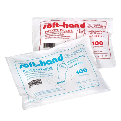 Soft-Hand Poly Classic USH aus PE 500 Stück Herrengröße Vorteilspack.