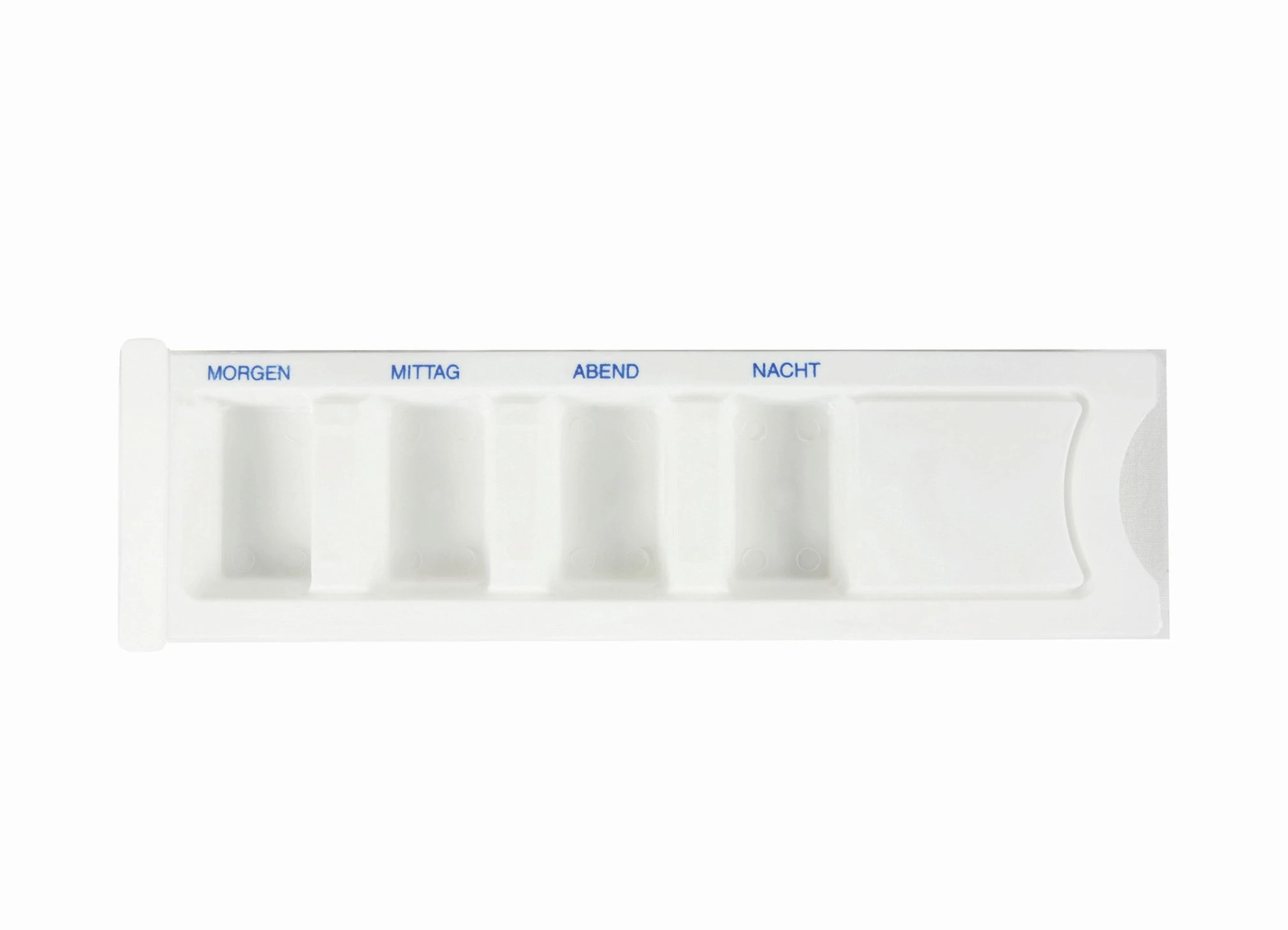 Medikamentendispenser mit 4-fächer Medikamentendispenser mit 4-fächer