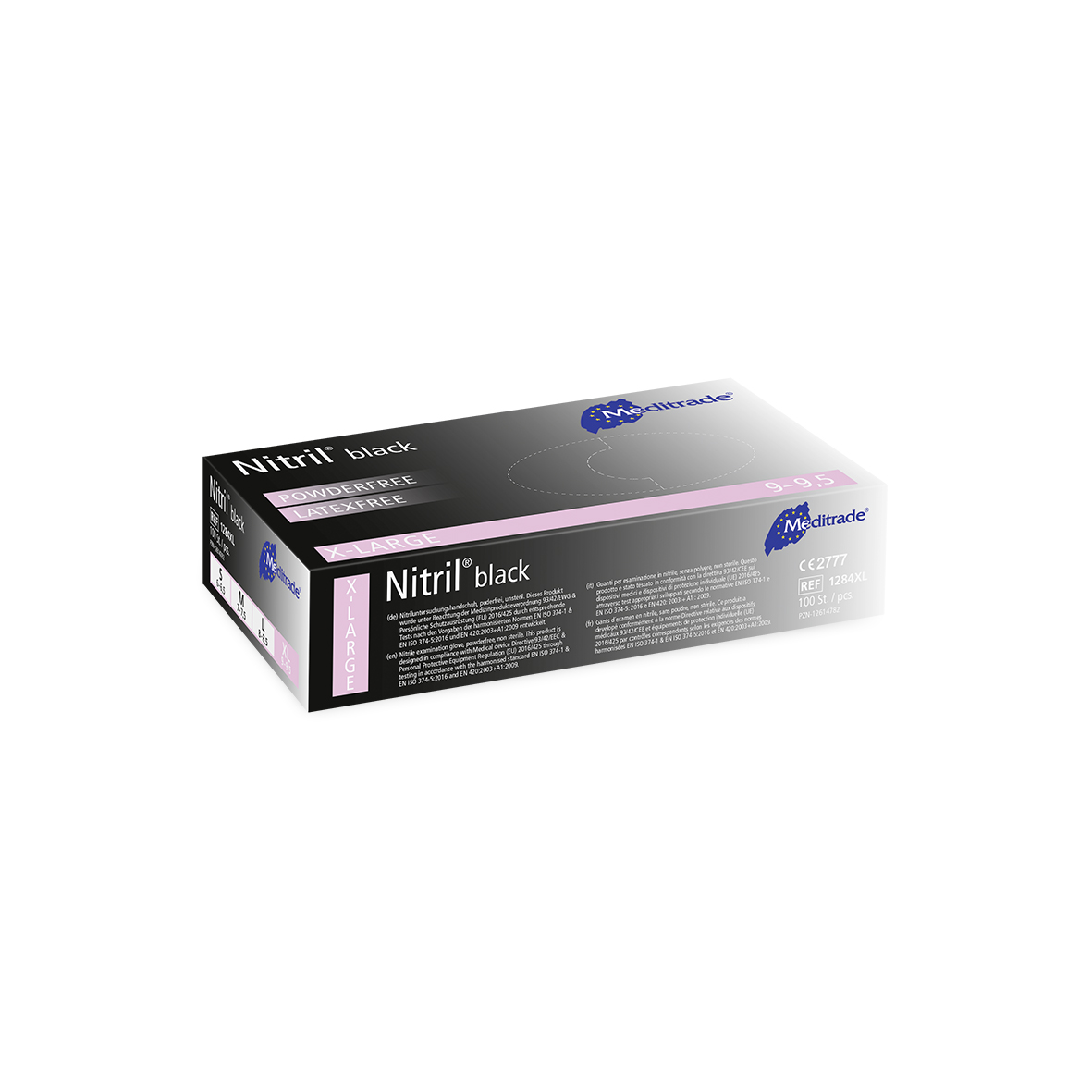Nitril® Black, Untersuchungs- und Schutzhandschuh, XL