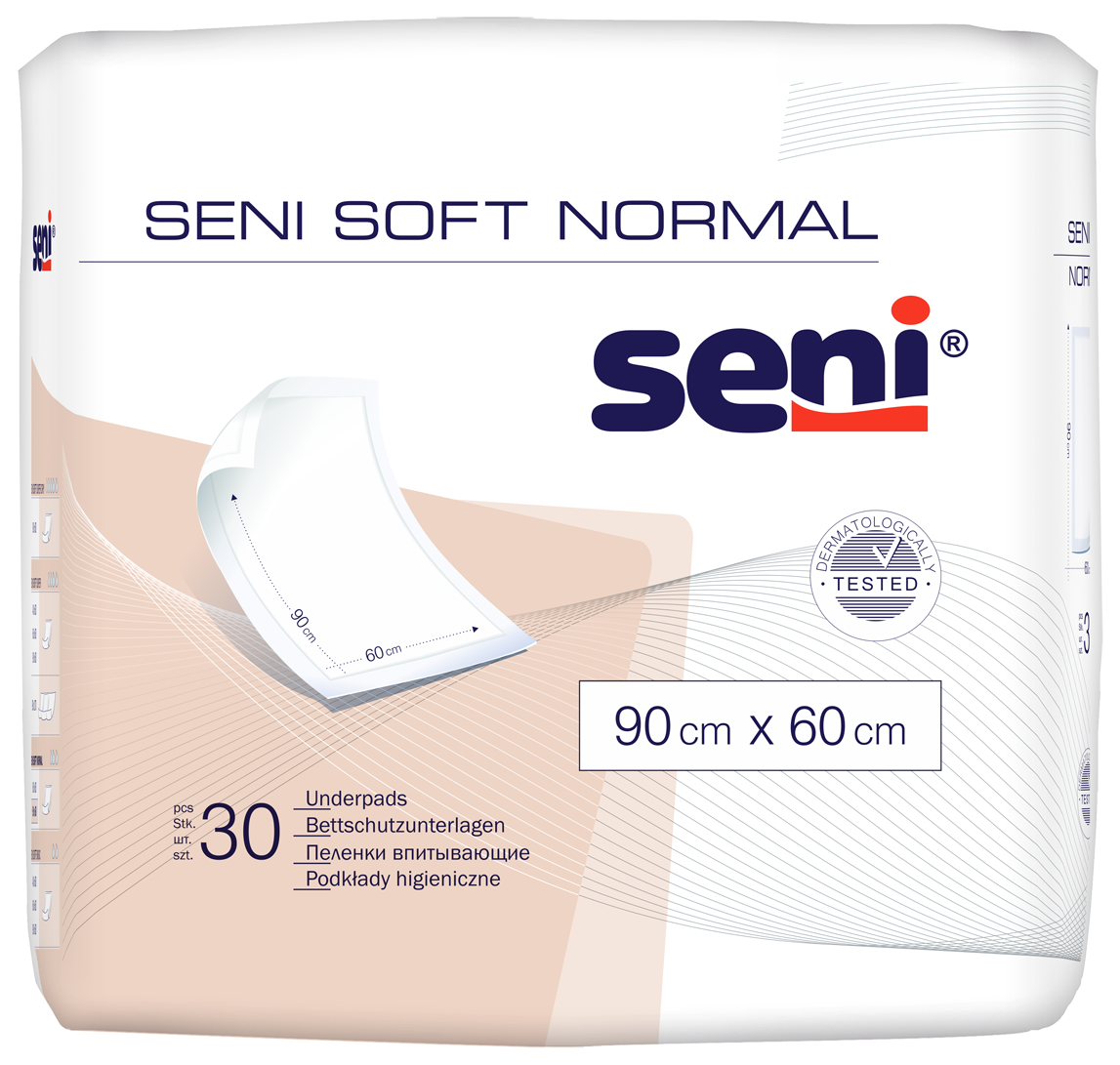 Seni Soft Normal Bettschutzunterlagen 30 Stück