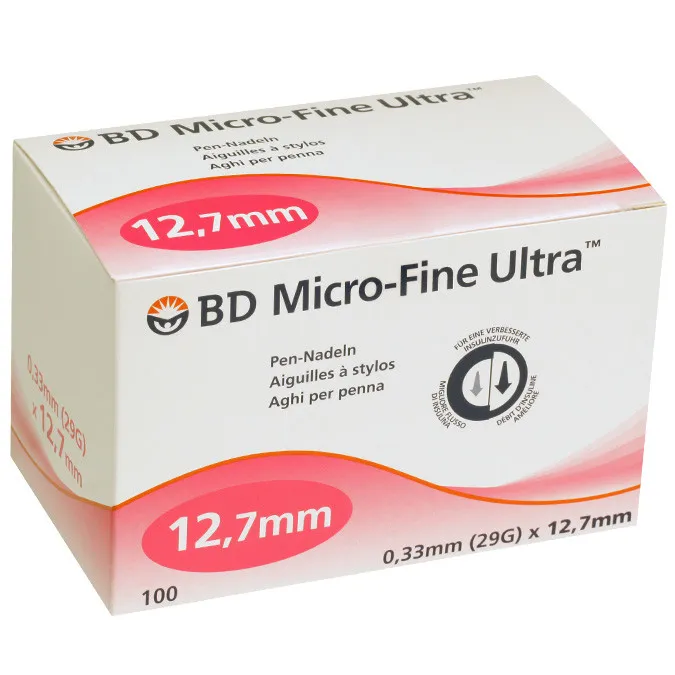 BD Micro-Fine Ultra Pen-Nadel 12,7mm 29G / 100 Stück