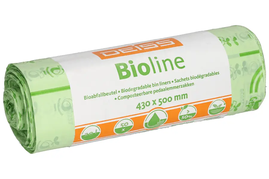 Deiss Bioline-Bioabfallbeutel 20 L - 100% kompostierbar