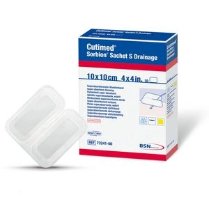 Cutimed® Sorbion® Sachet S Drainage Schlitzkompresse