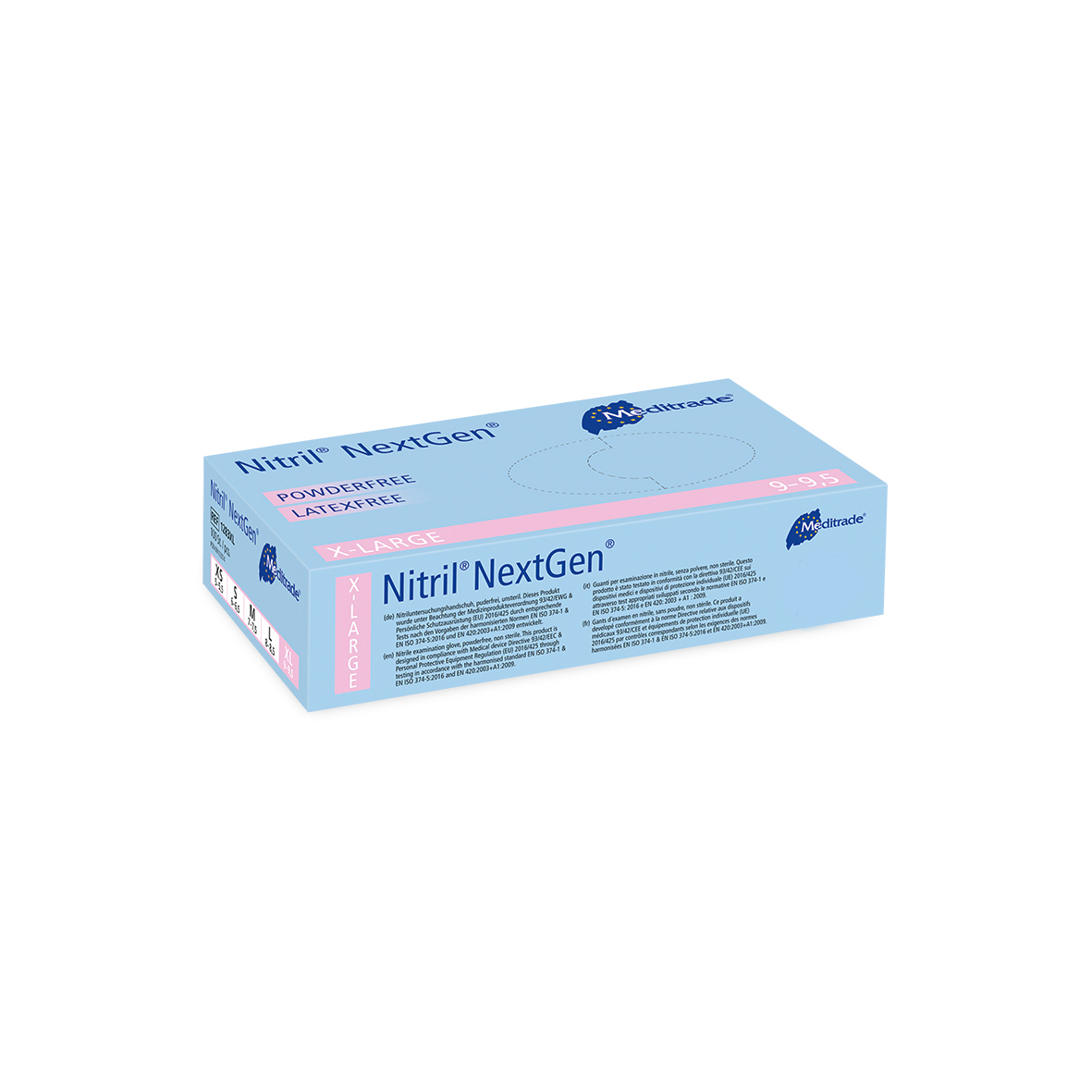 Meditrade Nitril NextGen Handschuh Gr. XL