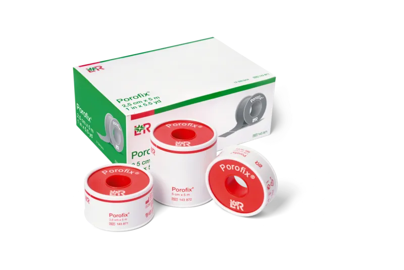 Porofix Heftpflaster 2,5cmx5m, Schutzring