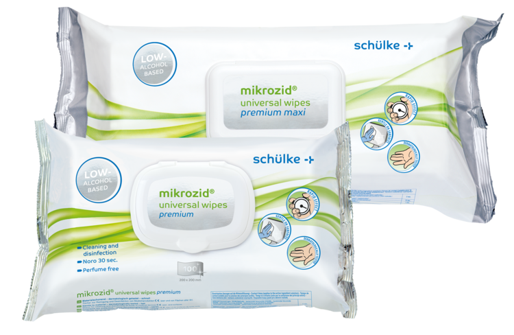 Schülke mikrozid universal wipes Premium Maxi 80 Maxi-Tücher