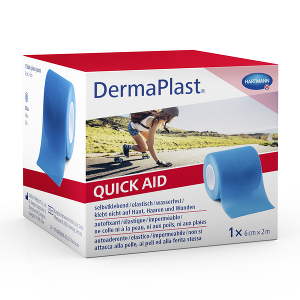 DermaPlast Quick Aid Schaumverband Selbstklebend 6cm x 2m