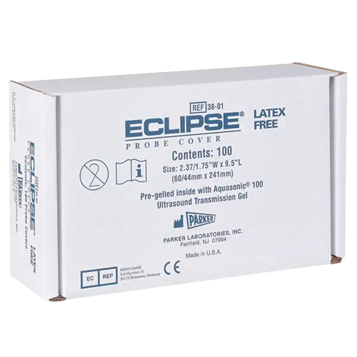 Eclipse Ultraschall-Schutzhüllen AP 100 241x64mm latexfrei