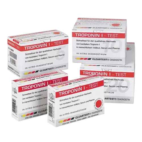 Cleartest Troponin I bei Verdacht auf Herzinfarkt Cleartest Troponin I bei Verdacht auf Herzinfarkt