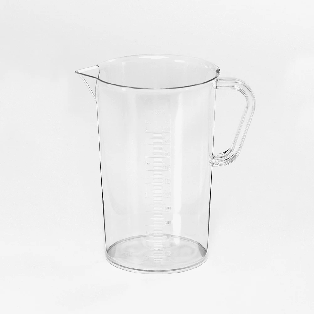 Meßkanne 2.0 Liter SAN glasklar mit feiner Skala Meßkanne 2.0 Liter SAN glasklar mit feiner Skala