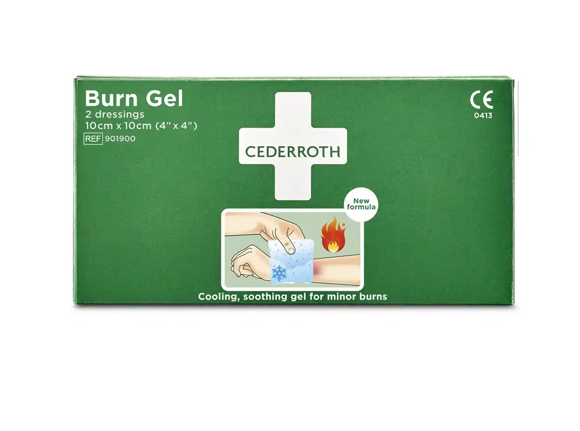 Burn Gel Kompresse 10×10 cm