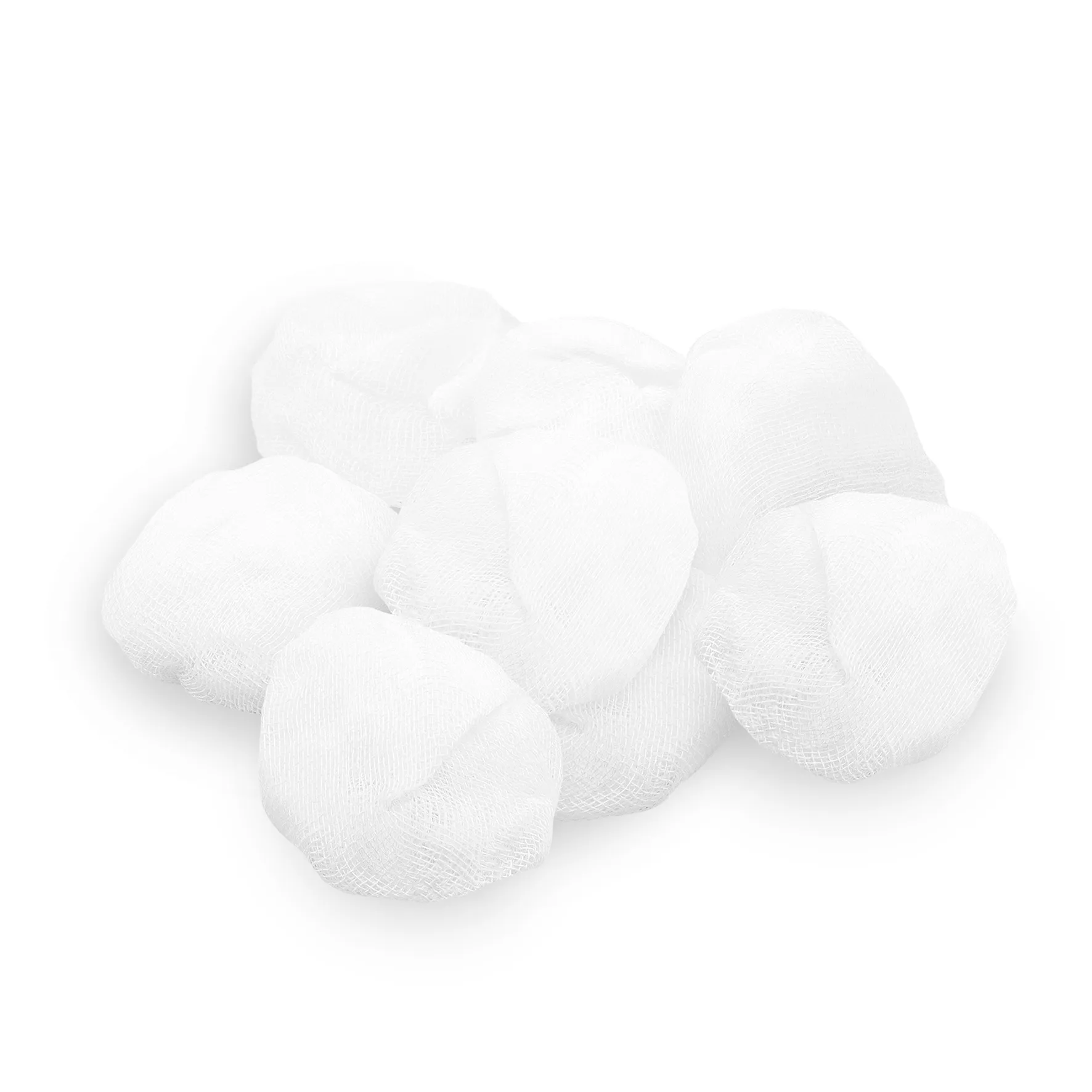 BeeSana® Mulltupfer, ohne RöKo, steril, 20 x 20 cm, Hütchenform, 2+2 Stk