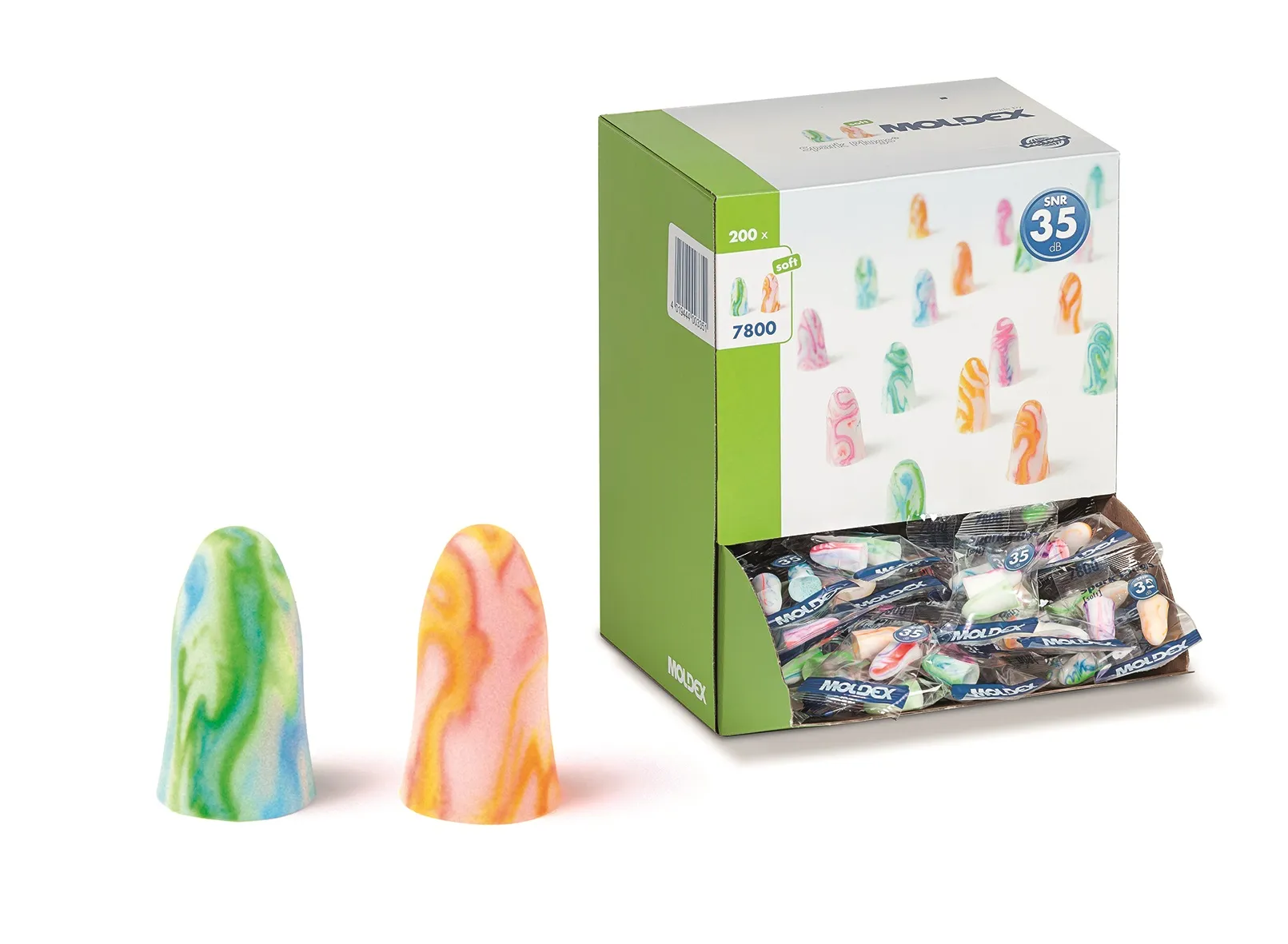 Spark Plugs Fertigstöpsel Box mit 200 Paar Spark Plugs Fertigstöpsel Box mit 200 Paar