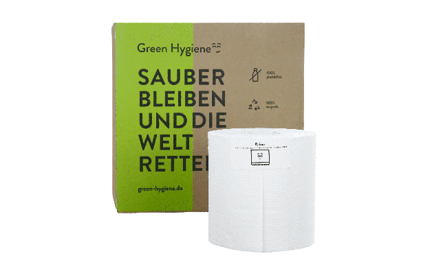 Green Hygiene® RAINER Handtuchrollen Innenabwicklung 2-lagig