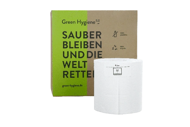 Green Hygiene® RAINER Handtuchrollen Innenabwicklung 2-lagig