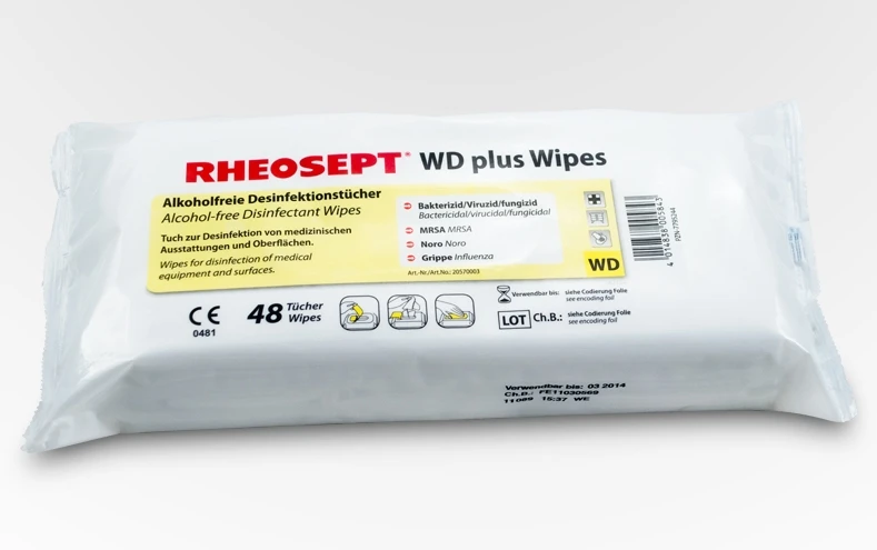 Rheosept Wipes WD plus Maxi 48 Tücher