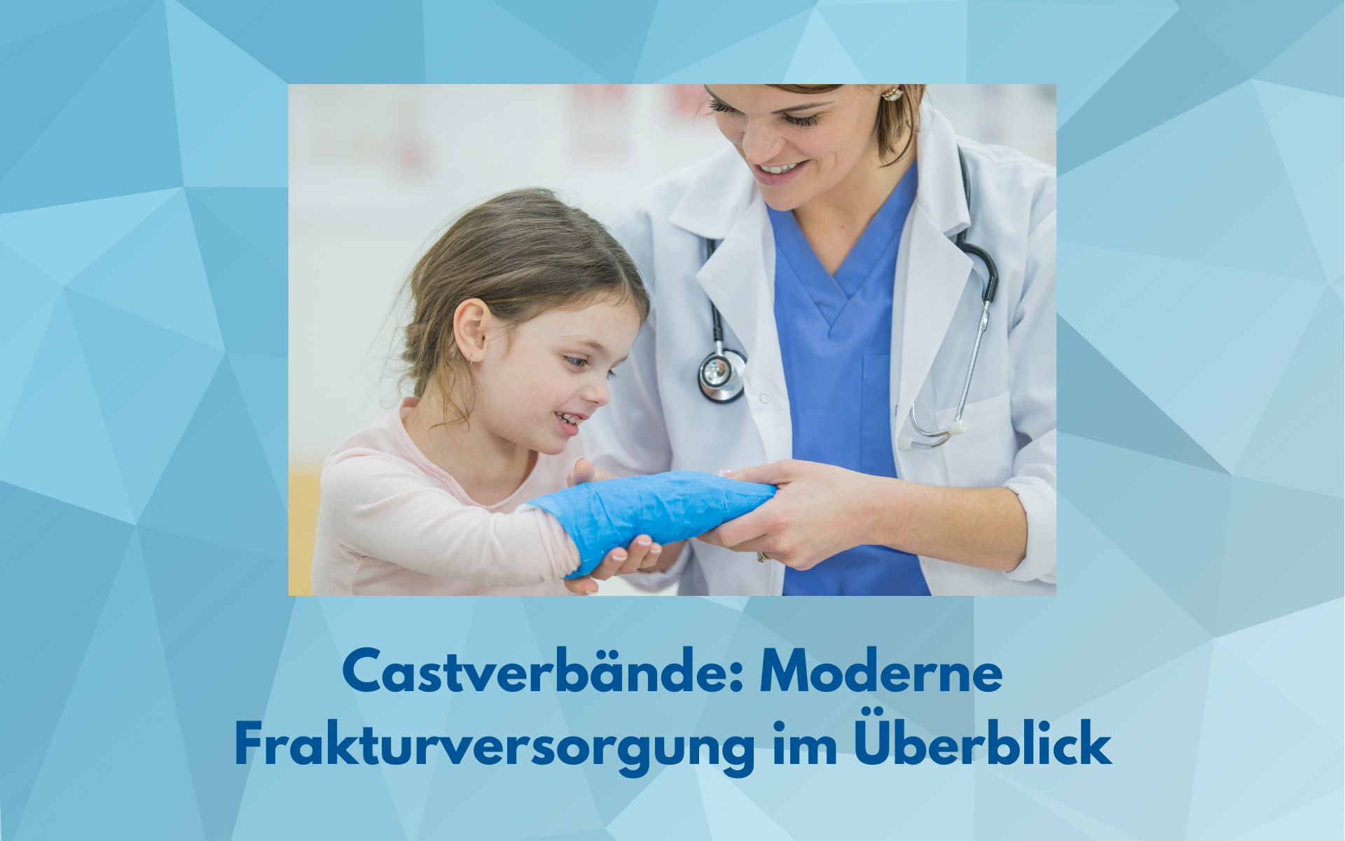 Kunststoffgips (Castverband): Moderne Frakturversorgung im Überblick