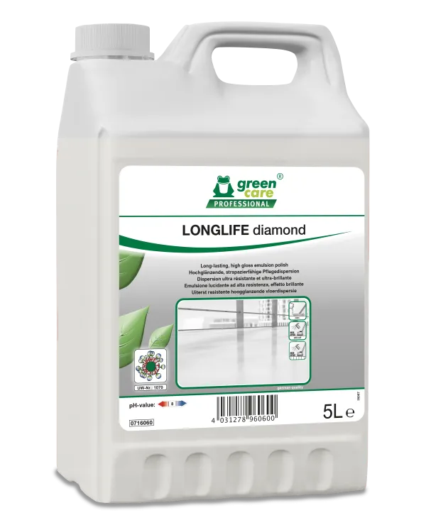 LONGLIFE diamond Strapazierfähige Hochglanz-Pflegedispersion