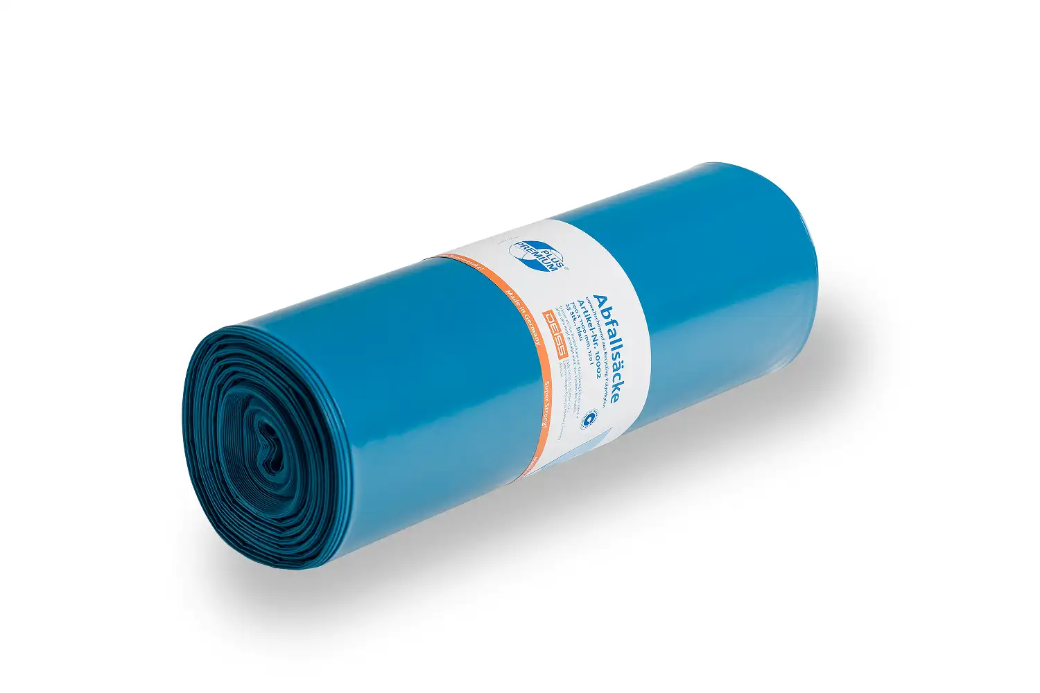 Deiss PREMIUM PLUS Klimaneutral Abfallsack aus Recycling-LDPE, 120 L - Der Superstarke Deiss PREMIUM PLUS Klimaneutral Abfallsack aus Recycling-LDPE, 120 L - Der Superstarke