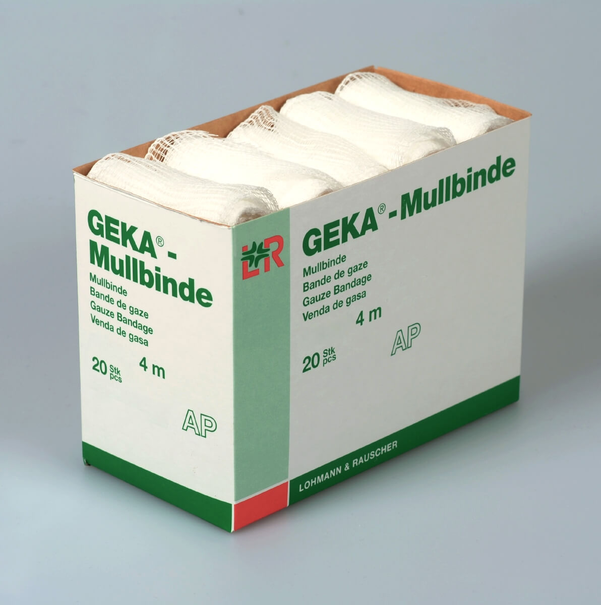 GEKA®-Mullbinde lose im Karton 4 cm x 4 m