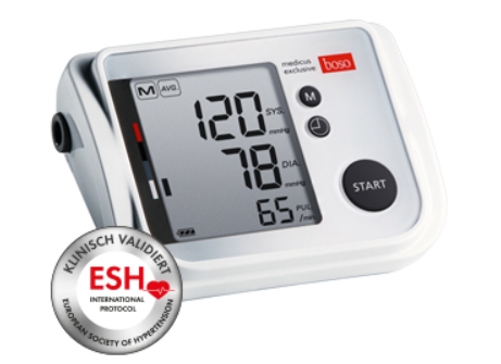 boso medicus exclusive Digitales Blutdruckmessgerät mit Universal-Manschette 22-42 cm