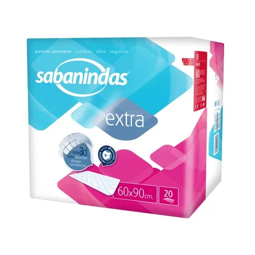 Attends Bettschutzeinlagen Sabanindas Extra 60 x 90 Attends Bettschutzeinlagen Sabanindas Extra 60 x 90