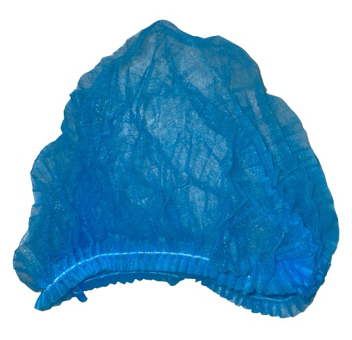 PP-Klipphaube 100er Beutel, Blau