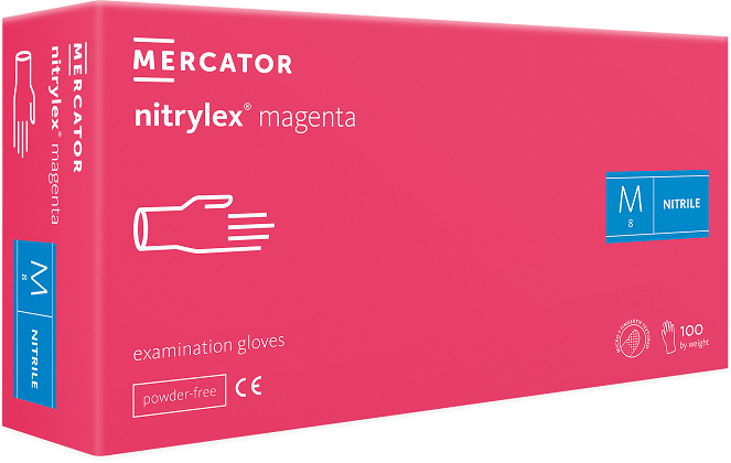 Mercator nitrylex® magenta