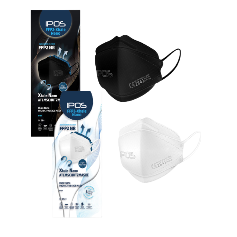 IPOS-FFP2 Xhale Nano Fischmaske 25er Box