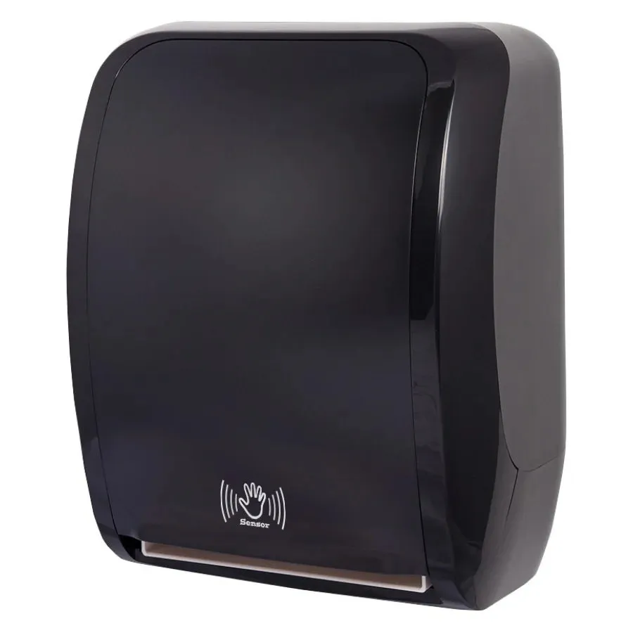 Cosmos Handtuchrollenspender mit Sensor (schwarz) Cosmos Handtuchrollenspender mit Sensor (schwarz)