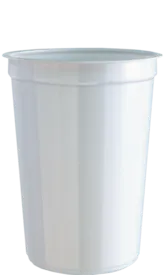 Urinbecher Polystyrol weiß 250ml AP 50
