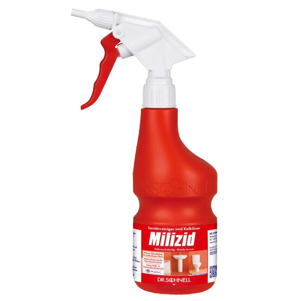 Handsprüher MILIZID 600 ml rot mit Schaumdüse, leer