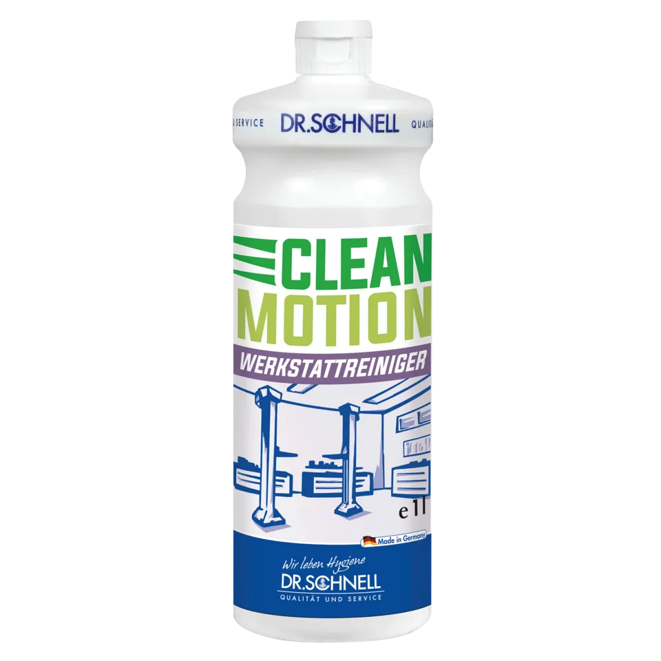 CLEANMOTION WERKSTATTREINIGER Reiniger für Industrie und Werkstatt mit hervorragender Fettlösekraft