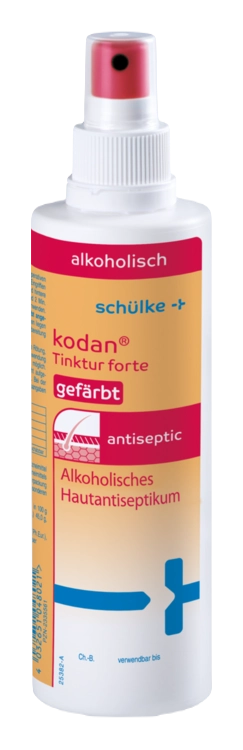 Schülke kodan Tinktur forte Hautantiseptikum, gefärbt