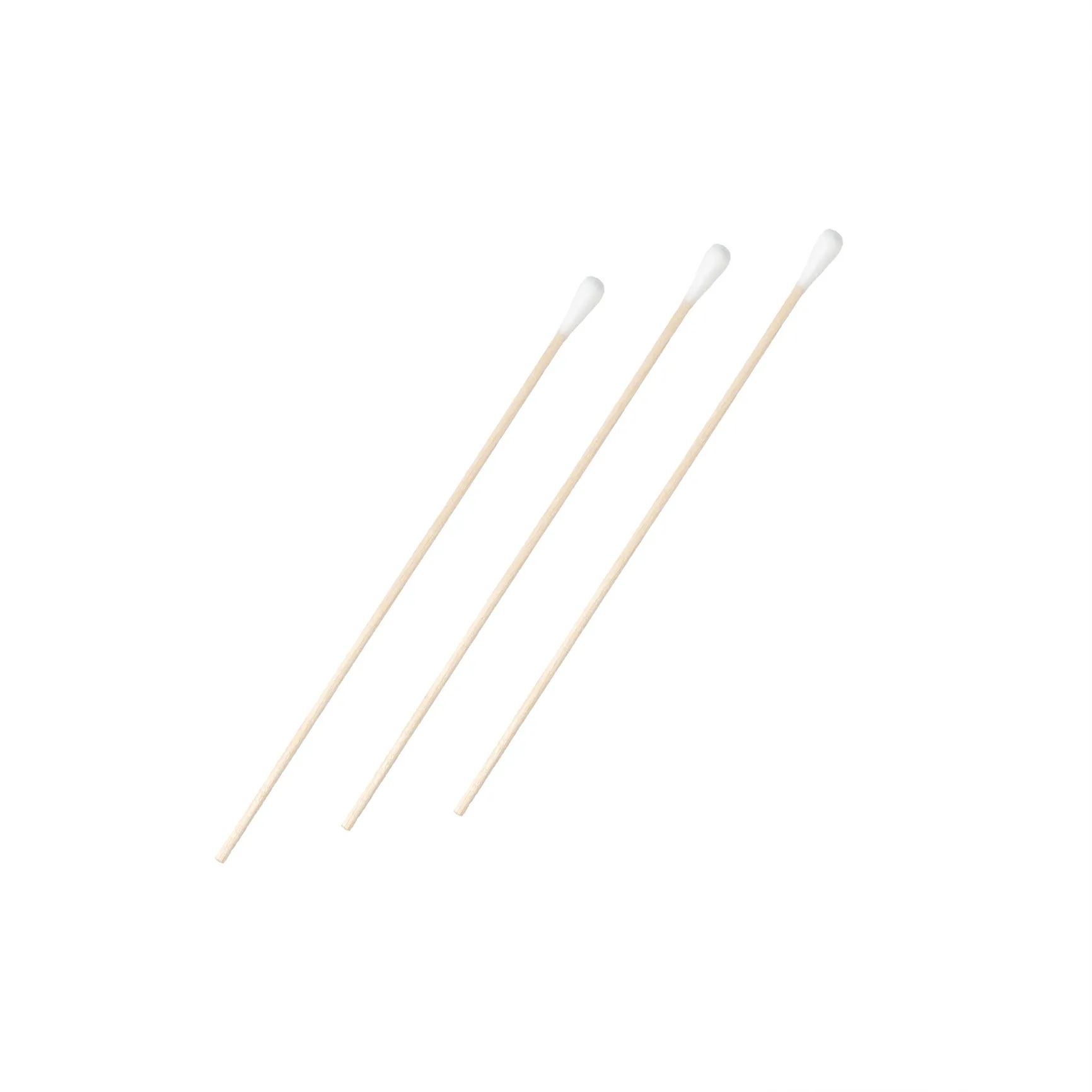 Wattestäbchen WA 1 s, Holzstab 150x2,2mm, einzeln steril