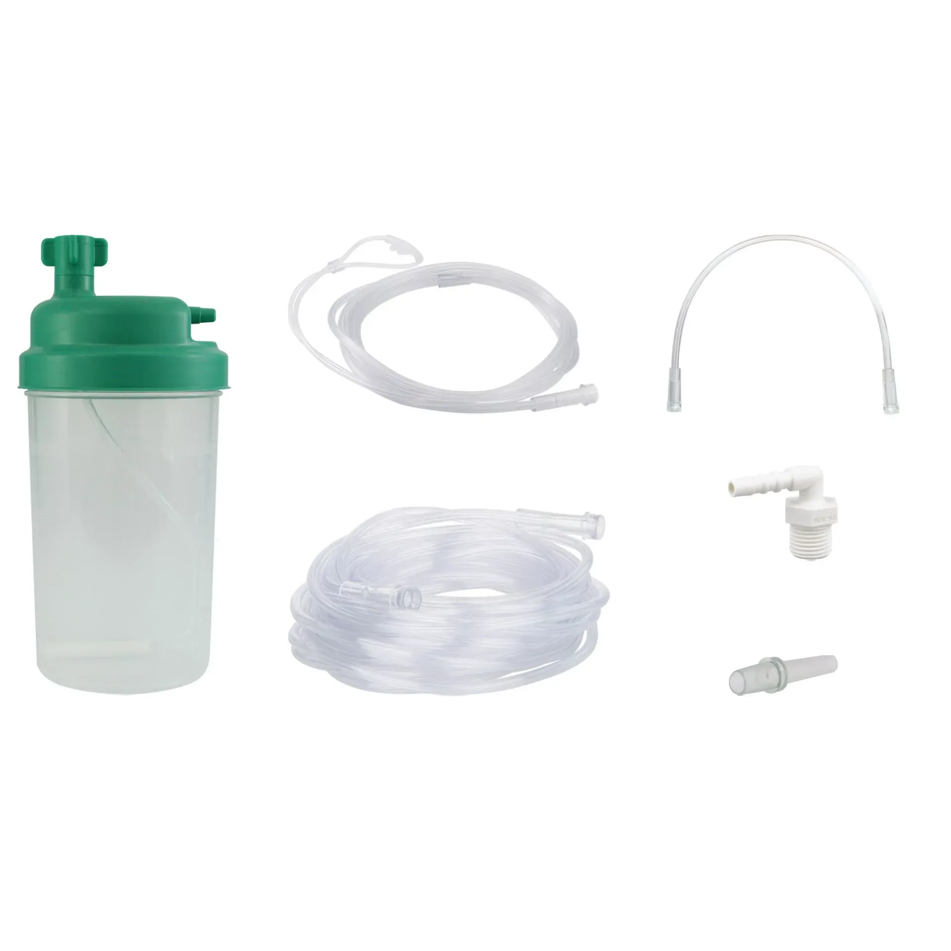 Sauerstoffzubehör-Set 1 mit Winkel-Tülle Sauerstoffzubehör-Set 1 mit Winkel-Tülle