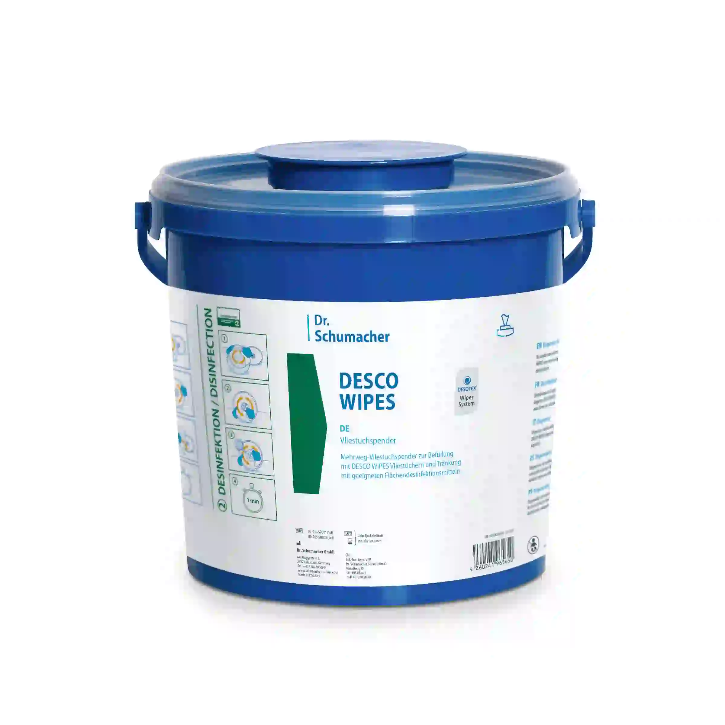 DESCO WIPES EIMER KLEIN