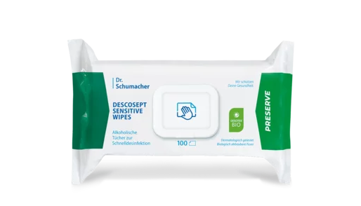 DESCOSEPT SENSITIVE WIPES 60 Tücher