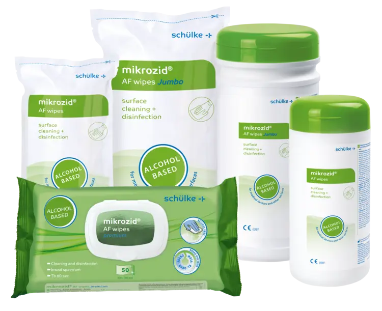 Schülke mikrozid AF wipes Desinfektionstücher Schülke mikrozid AF wipes Desinfektionstücher