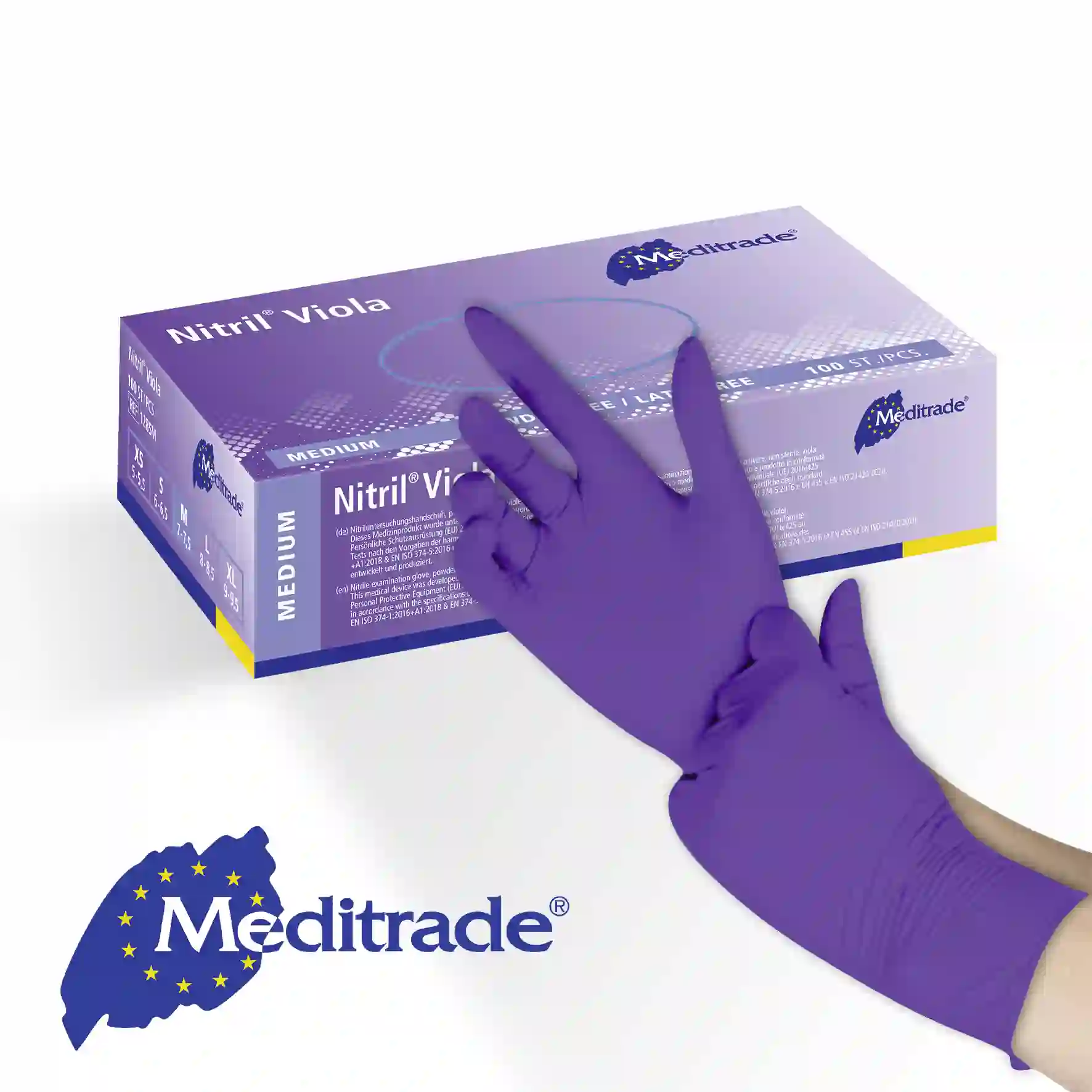 Nitril® Viola puderfrei Nitril® Viola puderfrei