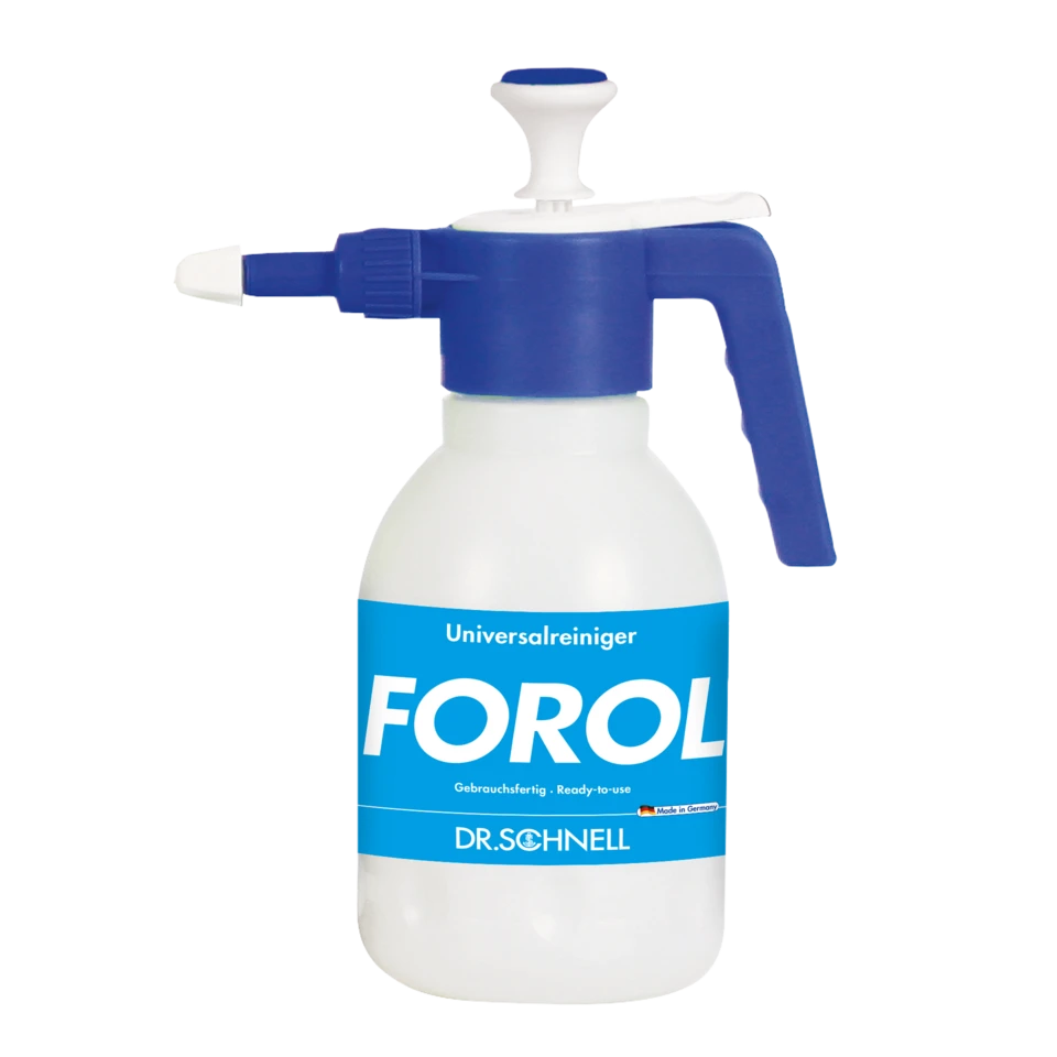 Drucksprüher FOROL blau 1,5 Liter, leer