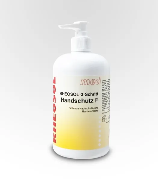 RHEOSOL-3-Schritt Handschutz F (W/O) Pumpflasche 500 ml