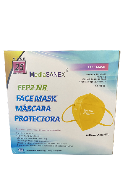 CTPL FFP2 NR Maske Gelb