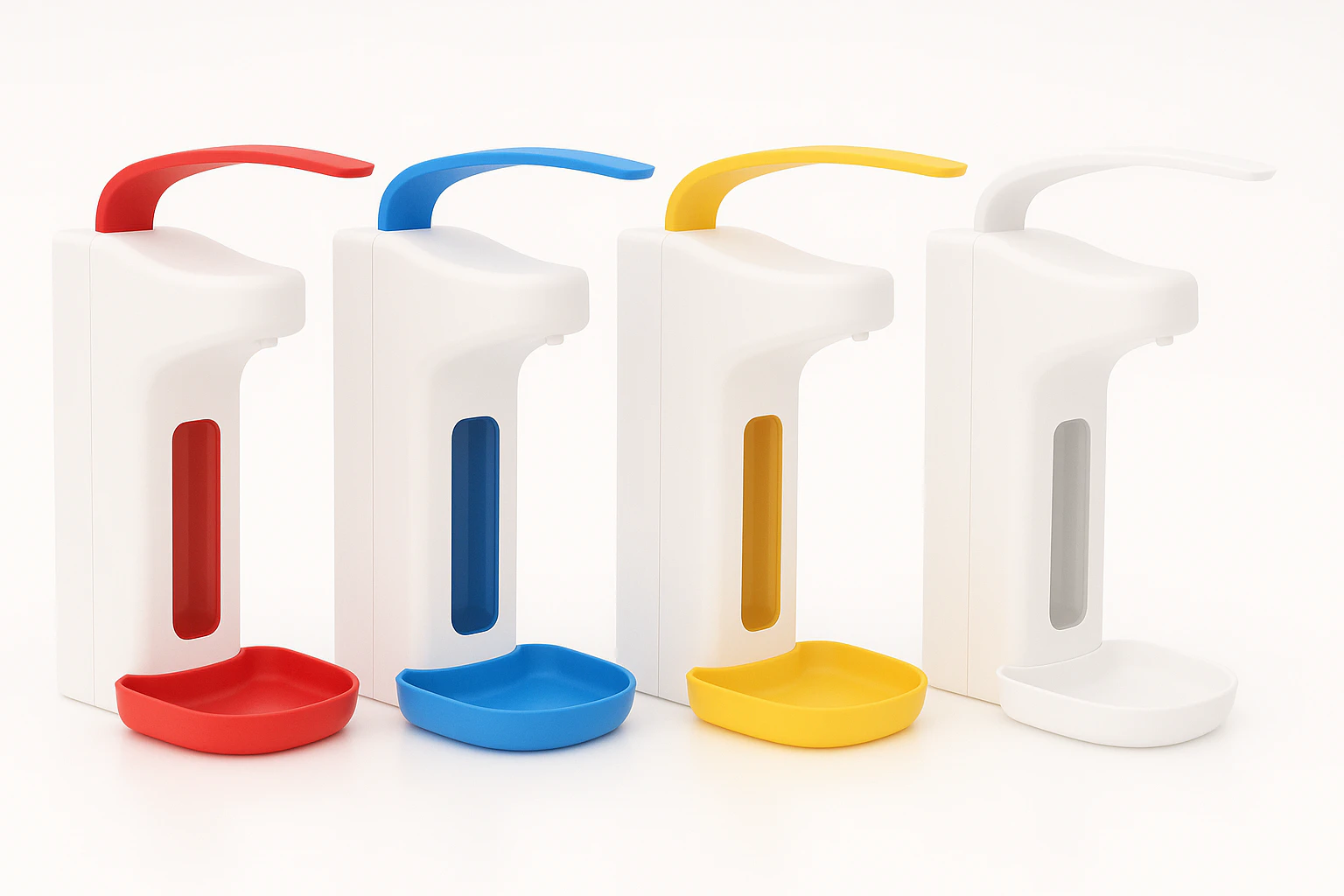 Manueller Armhebelspender für 500ml (color), mit Ophardt-A.