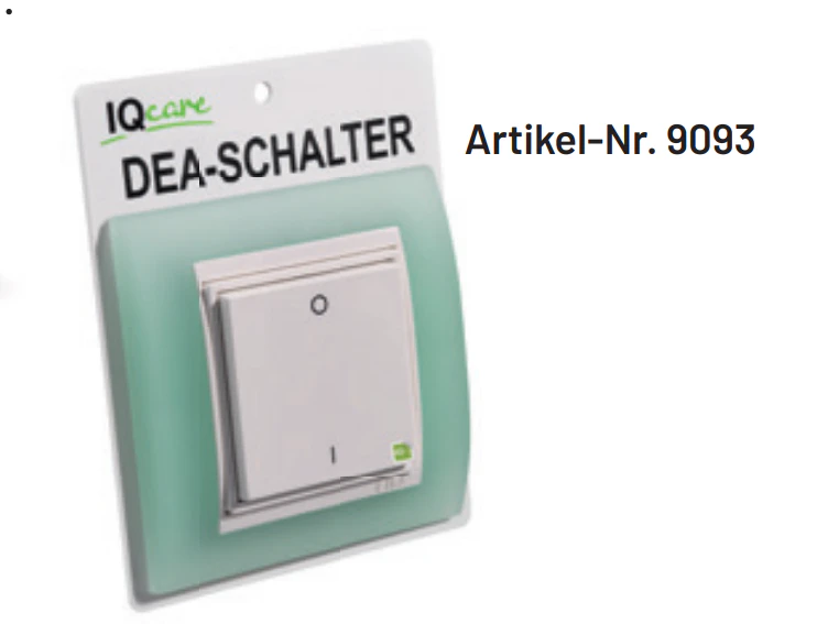 IQCare Trägerplatte DEA-Schalter