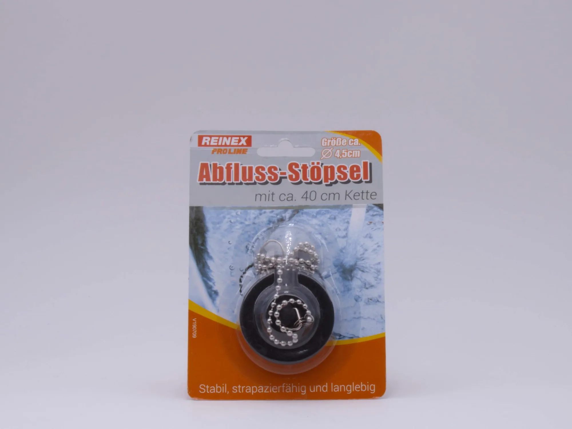 REINEX Abfluss-Stöpsel, 45 mm mit 40 cm Kette REINEX Abfluss-Stöpsel, 45 mm mit 40 cm Kette