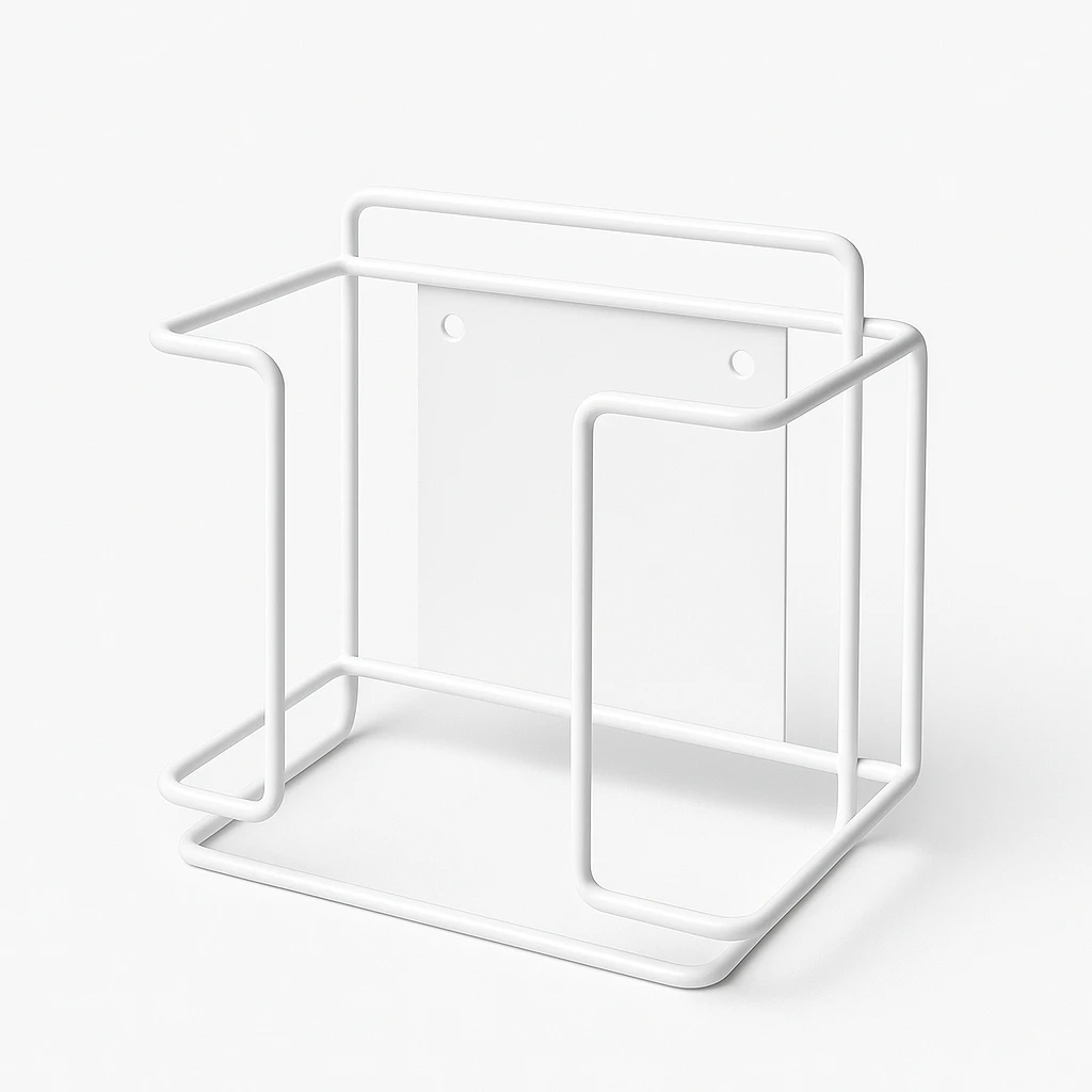 Handschuhbox-Halterung weiß, single - für 200er Box